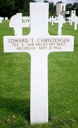 Edward T. Christensen - Headstone 1