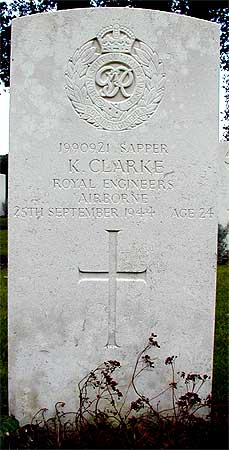Kenneth Clarke - Headstone 1