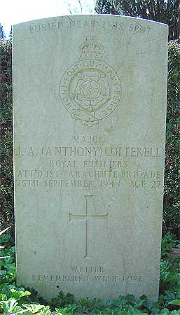 Anthony J. Cotterell - Headstone 1