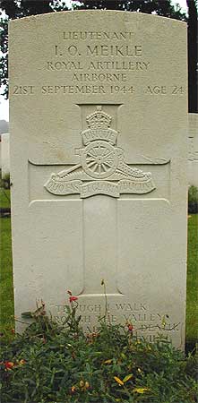 Ian O. Meikle - Headstone 1