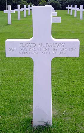 Floyd M. Baldry - Headstone 1