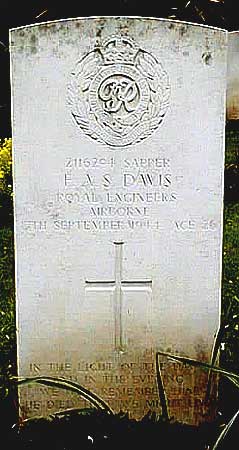 Frederick A.S. Davis - Headstone 1