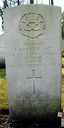 John Badger - Headstone 1