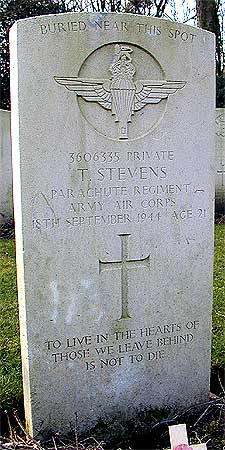 Thomas Stevens - Headstone 1