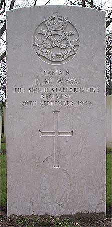 Edward M. Wyss - Headstone 1