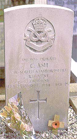 Clarence Ash - Headstone 1