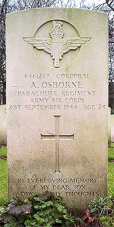 Albert Osborne - Headstone 1