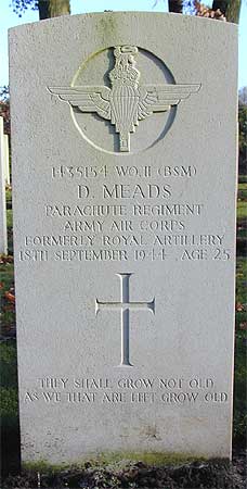 Dennis Meads - Headstone 1