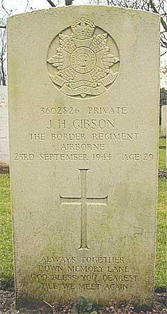 Joseph H. Gibson - Headstone 1