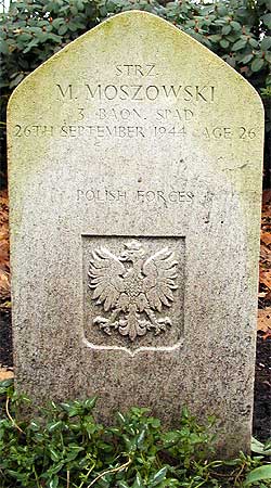 Michal Moszowski - Headstone 1