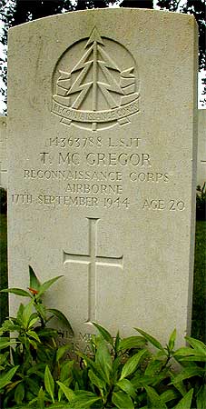 Thomas McGregor - Headstone 1