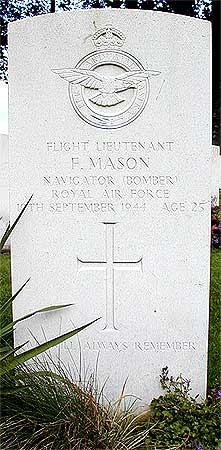 Fred Mason - Headstone 1