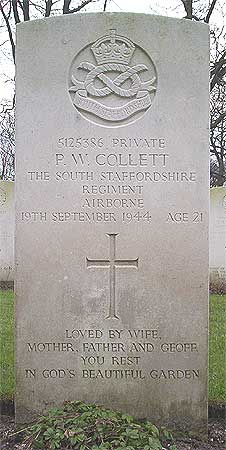 Percival W. Collett - Headstone 1