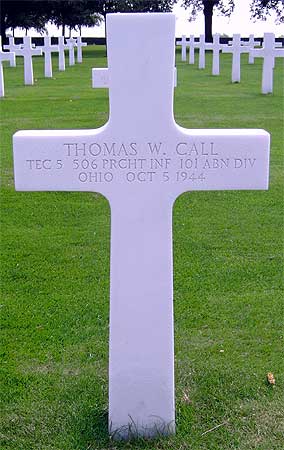 Thomas W. Call - Headstone 1