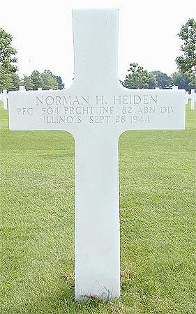 Norman H. Heiden - Headstone 1