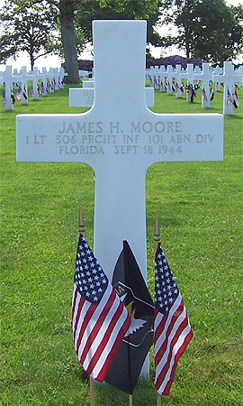 James H. Moore - Headstone 1