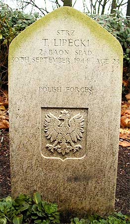 Tadeusz Lipecki - Headstone 1