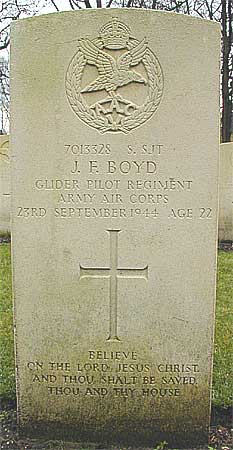 James F. Boyd - Headstone 1