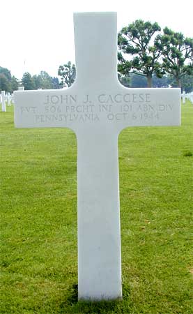 John J. Caccese - Headstone 1
