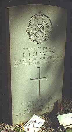 Rowland J. Claxton - Headstone 1
