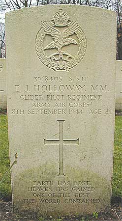 Eric J. Holloway - Headstone 1