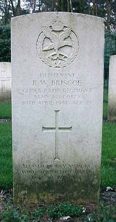 Richard W. Briscoe - Headstone 1