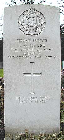Philip A. Hulse - Headstone 1