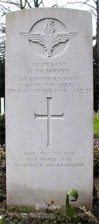 Ronald W. Wood - Headstone 1