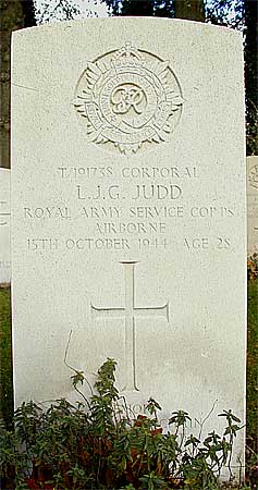 Leslie J.G. Judd - Headstone 1