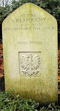 Stanislaw Klapouchy - Headstone 1