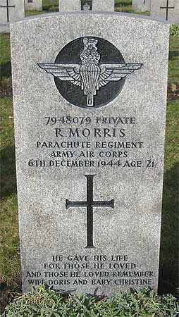 Raymond Morris - Headstone 1