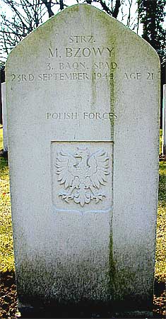 Mikolaj Bzowy - Headstone 1