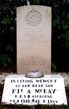 Alexander McKay - Headstone 1