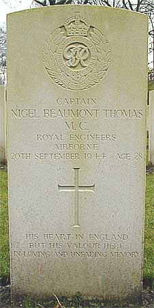 Nigel B. Beaumont-Thomas - Headstone 1