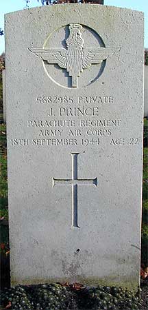 John Prince - Headstone 1