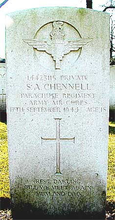 Sidney A. Chennell - Headstone 1