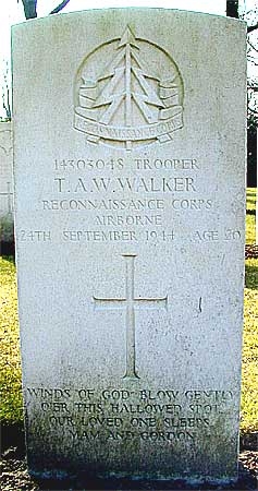 Thomas A.W. Walker - Headstone 1