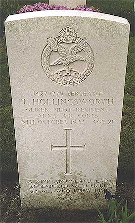 Thomas Hollingsworth - Headstone 1
