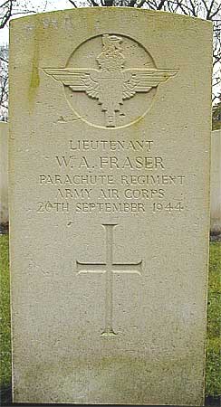 William A. Fraser - Headstone 1