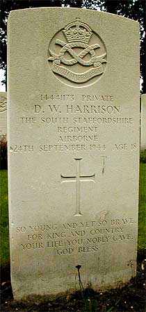 Dennis W. Harrison - Headstone 1