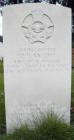 Otto H. Antoft - Headstone 1