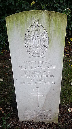 Henry G. Learmonth - Headstone 1