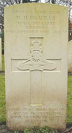 William H. Bradley - Headstone 1
