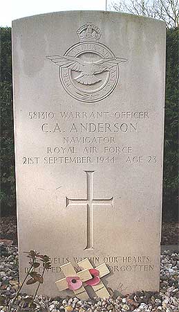 Charles A. Anderson - Headstone 1