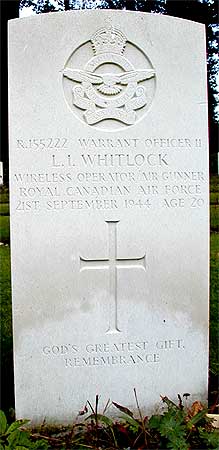 Leslie Whitlock - Headstone 1