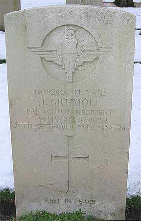 Italo Grumoli - Headstone 1