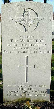 Terence P.W. Rogers - Headstone 1